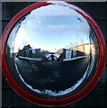 Mirror at Pollokshields West railway station