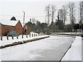 Frozen Montgomery Canal