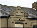 National school c1848, Bradford Road, Batley, Date stone