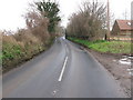 Looking W along Grinsell Hill towards Minster