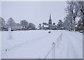 Church Green in the snow