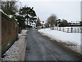 Looking north up School Hill