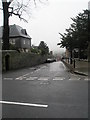 Looking from London Road into Parsons Hill