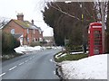 Telephone box, Rushall