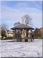 Victorian bandstand in Town Park, Eastleigh