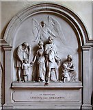 TQ1364 : St George, Esher, Surrey - Monument detail by John Salmon