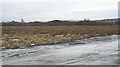 Land awaiting development by Falkirk Stadium