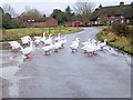 Road block, Breamore