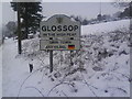 Glossop welcome sign