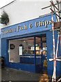 Trawlers in a very wet Queen Street