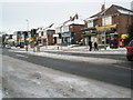 Looking towards the pedestrian crossing in Drayton