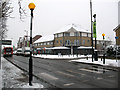 Zebra crossing on Church Road, Mitcham