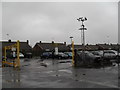 Railway station car park at Angmering