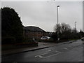 Lamppost outside Field House on the B2140