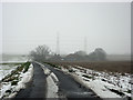 Horkstow Road near North Wold Farm