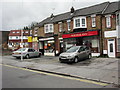 Shops at the northern end of St Luke