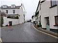 Looking up North Down Road