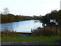 SU1385 : Pond, Cheney Manor Trading Estate, Swindon (1) by Brian Robert Marshall