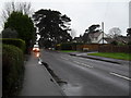 Looking along Mill Lane towards the junction with Albert Road