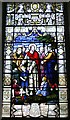 SP2852 : Stained glass window, Church of St. James, Walton D'Eivile by David P Howard