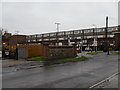 Looking from Woodlands Avenue towards Churchill Parade