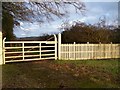 Gate near Winterslow