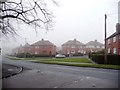 Park Lodge Crescent, from junction of Park Lodge Lane and Green Park