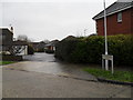 Looking from Cove Road into Ladbrooke Close