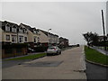 Looking down Harsfold Road towards the sea