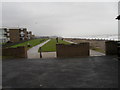 Looking from Sea Road towards empty seats looking at Rustington Beach