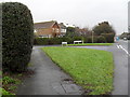 Approaching the junction of  Sea Lane and Hardham Close