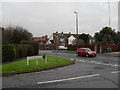 Looking from Hardham Close into Sea Lane