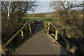 Footbridge on Millennium Way to Scorton