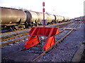 Stabling siding outside Oxford station