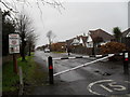 Looking from Broadmark Lane into Knightscroft Avenue