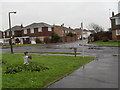 Looking from the water board office in Broadmark Lane across to Mallon Deane