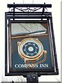 SU3114 : Sign for the Compass Inn by Maigheach-gheal