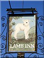 Sign for the Lamb Inn