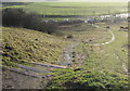 Footpath down from Penshaw Hill near Sunderland