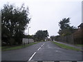 Looking from Pigeonhouse Lane into Hudson Drive