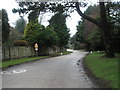 Speedlimit sign in Cross Road