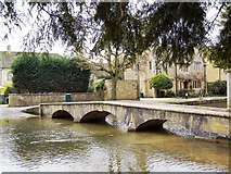 SP1620 : River Windrush, Bourton-on-The-Water by David Dixon