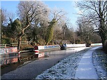 SO8690 : Staffordshire & Worcestershire Canal in winter by P L Chadwick