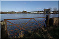 Flooded fields near Twyford