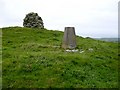 NX3741 : Fell of Barhullion. Trig Pillar and Cairn. by Graeme Paterson