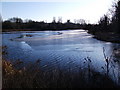 Upper Clatford - Ice On Mill Lake