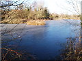 Upper Clatford - Ice On Mill Lake