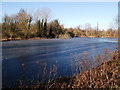 Upper Clatford - Ice On Mill Lake