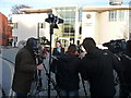 Exeter : TV News Group at Exeter Crown & County Court