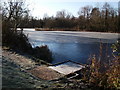 Upper Clatford - Ice On Mill Lake